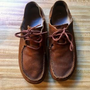Olukai Ohana brown suede sneaker size 10